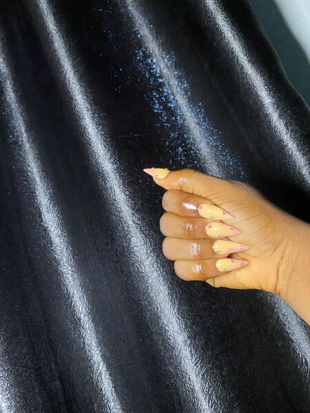 Nails fixing (Acrylic stiletto)