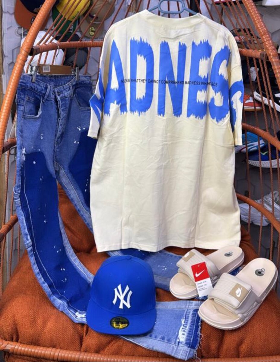 T-shirt imprimé "MADNESS"