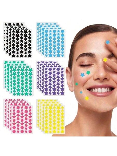 Autocollants Étoiles Colorées 2000pcs