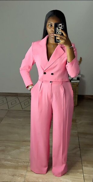 Costume Pantalon Femme Élégant