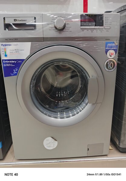 Haier front load washing mchine