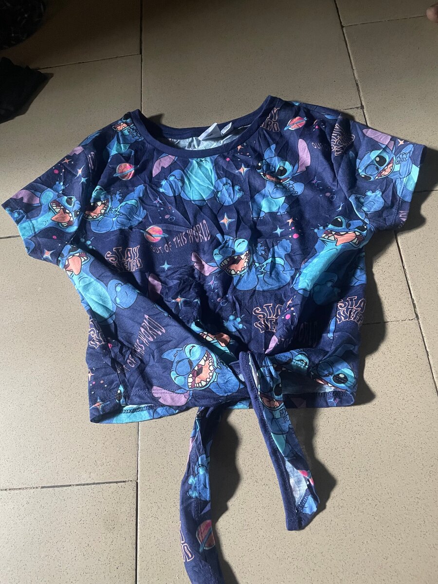 T-shirt femme motif dessin animé