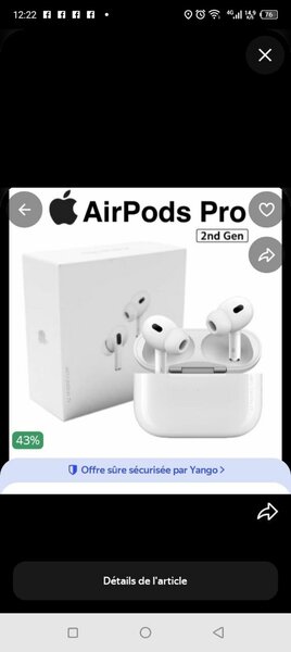 AirPods Pro 2ème Génération