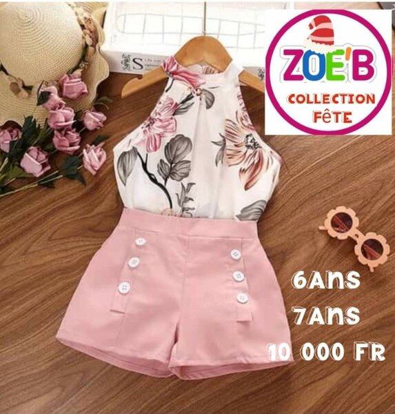 Ensemble Fleurs Enfant
