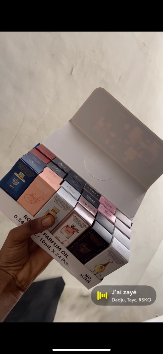 Huiles Parfum Roll-on Assorties