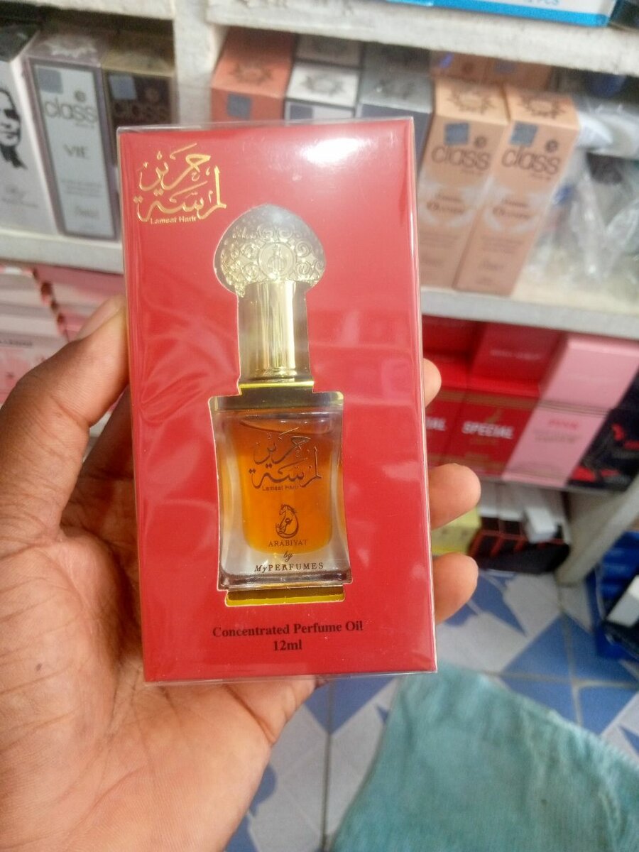 Huile de parfum bien concentré