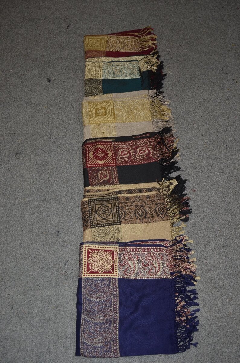 Winter diamond shawl