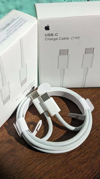 Type C to C fast charging cables
