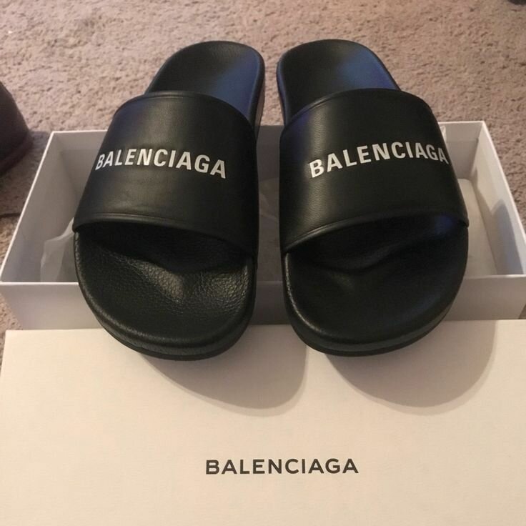 Balenciaga slide slippers
