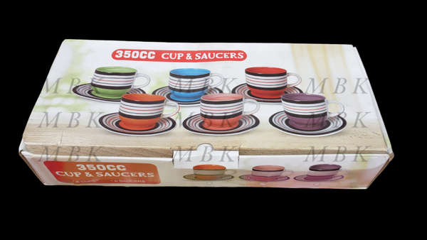 Ensemble Tasses et Soucoupes 350cc