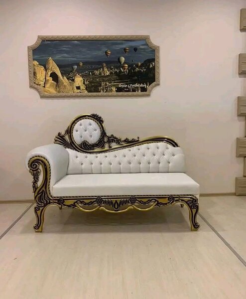 Canapé baroque élégant coloré
