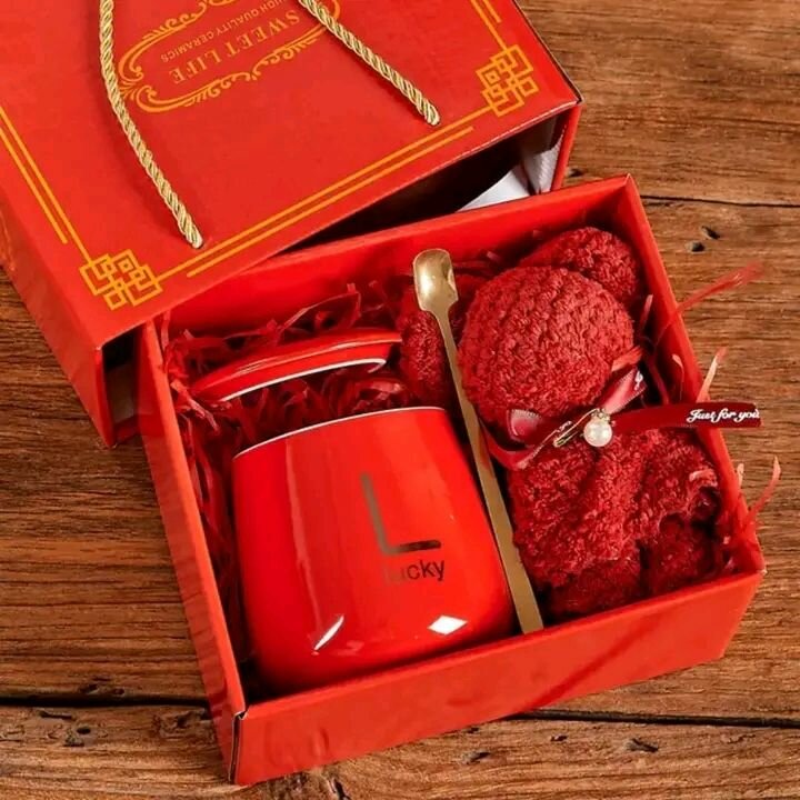 Coffret tasse et peluche