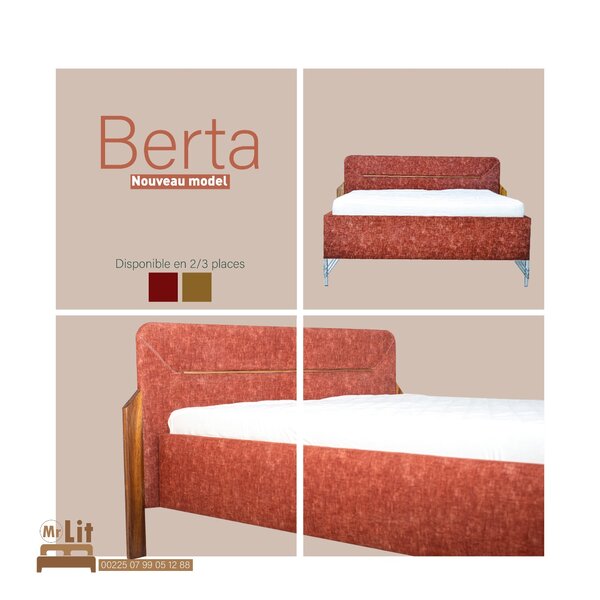 BERTA lit 2 places