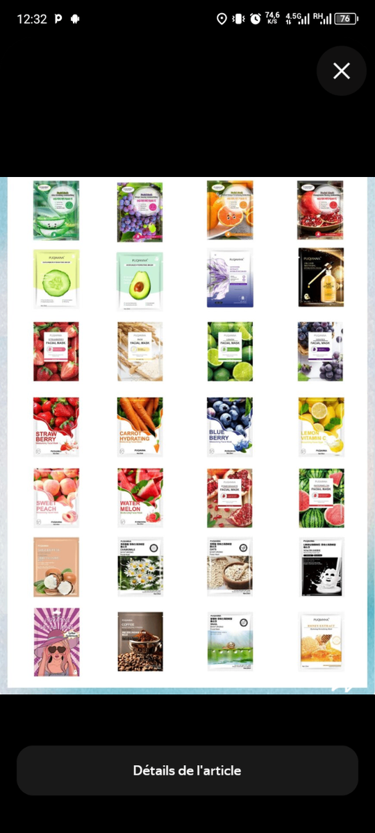 Set de soins hydratants