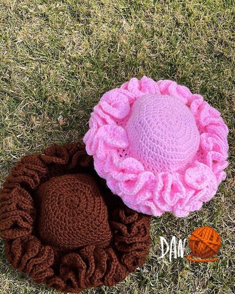 Handmade Pink Crochet Hat