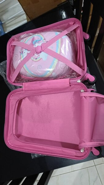 Valise Enfant Licorne Rose