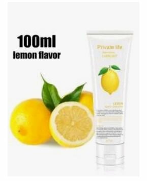 Lubrifiant à saveur de citron 100ml