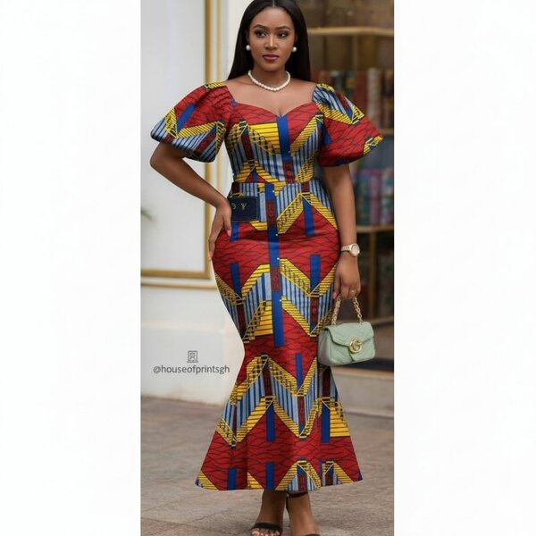 Tissu Hollandais wax africain