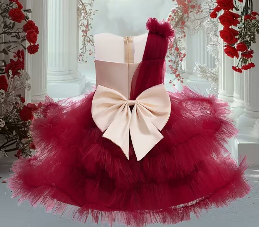 Robe Enfant Bordeaux 5-6ans