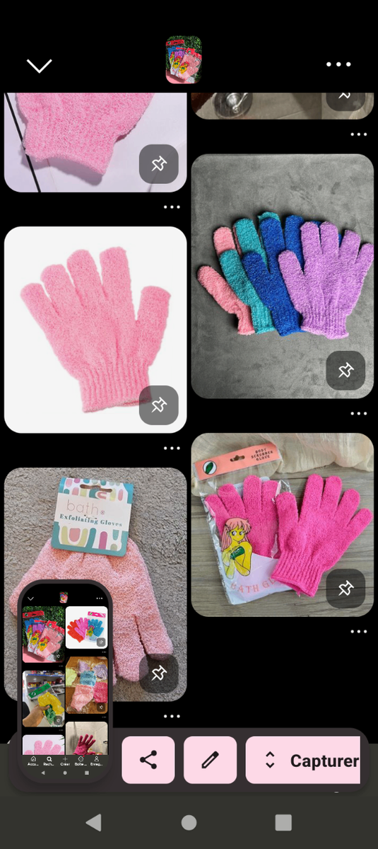 Gants Exfoliants Douche