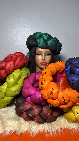 Turbans Tressés Élégants