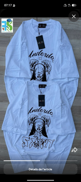 T-shirt imprimé unisexe