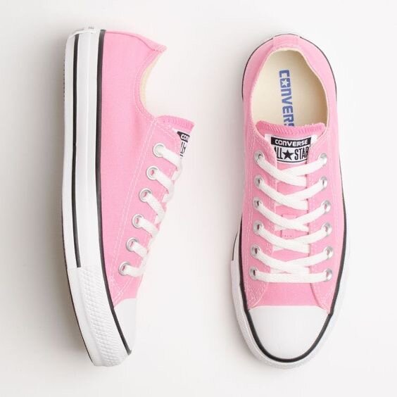 Baskets roses Converse