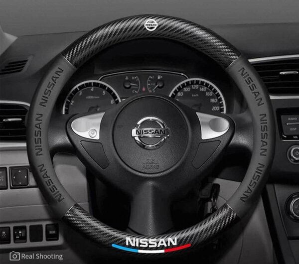 Couvre-volant en cuir universel