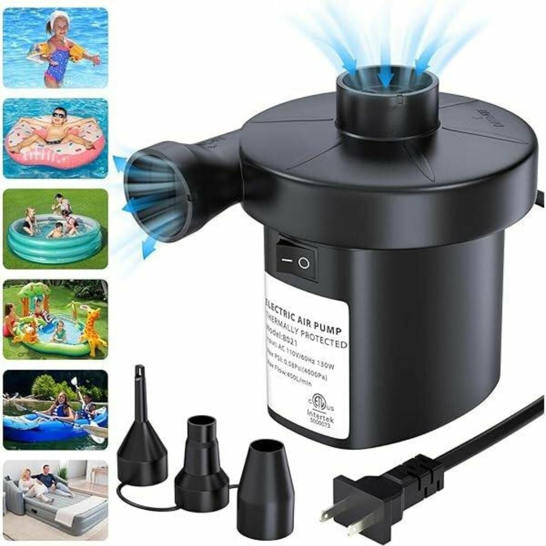 Pompe à air électrique polyvalente