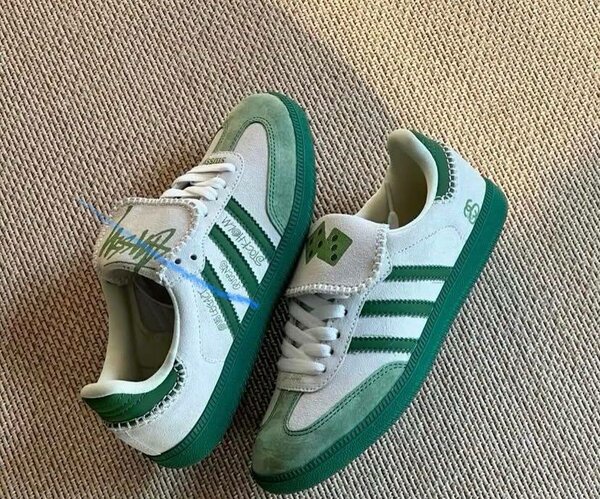 Sneakers verts unisexes tendance