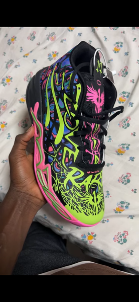 Chaussures sportives multicolores