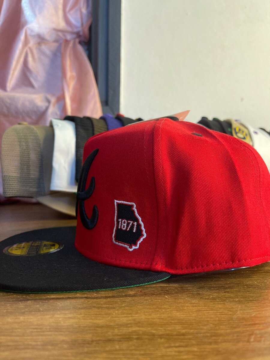 Casquette Rouge Atlanta Braves