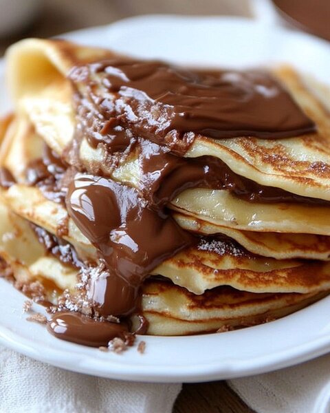 Crêpes au nutella