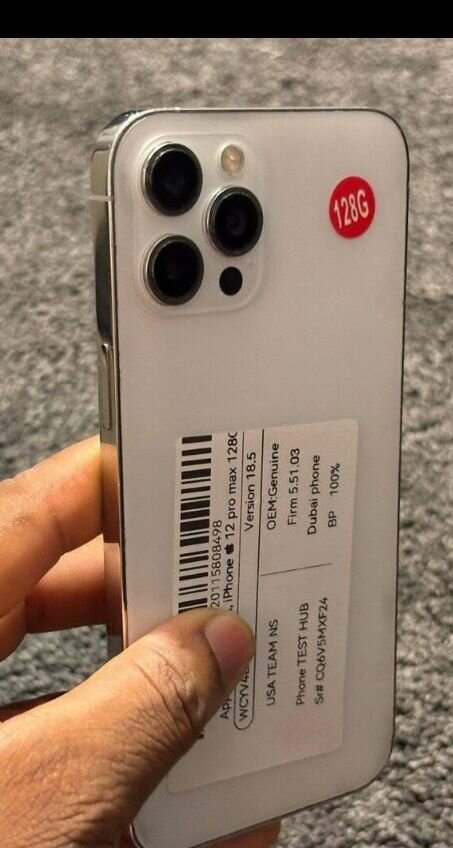 iPhone 12 Pro Max 128GB Blanc