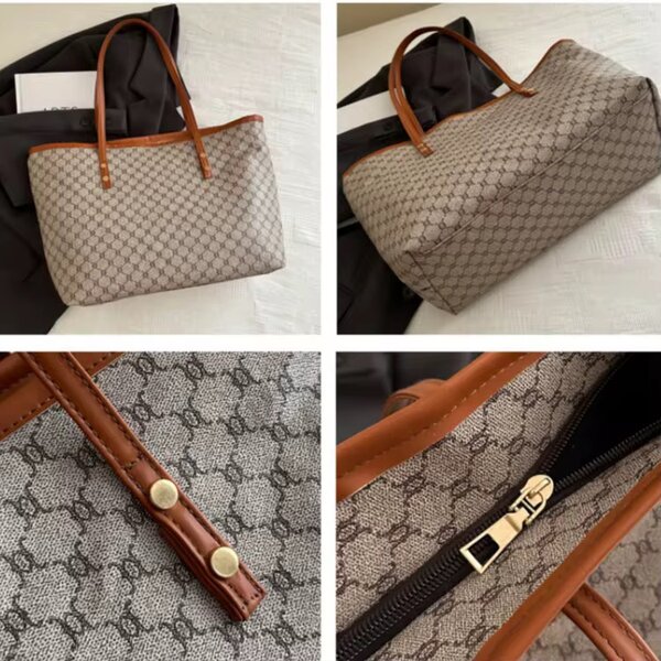 Sac cabas élégant imprimé