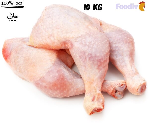 10 kg de cuisses de poulet