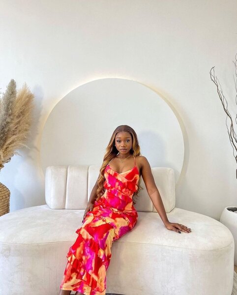 Robe Longue Fleurie Été