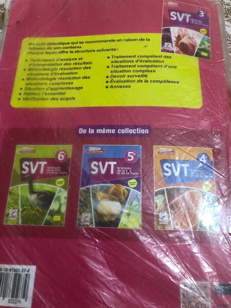 Manuel SVT 3ème Édition