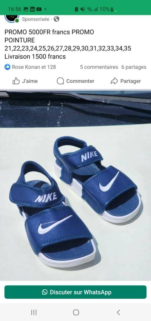 Sandales Enfants Nike Confort