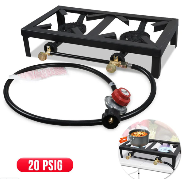 Foyer brûleurs 2 feux raccord offert