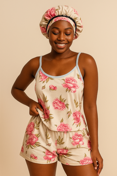 Pyjama 3en 1 Femme en Coton