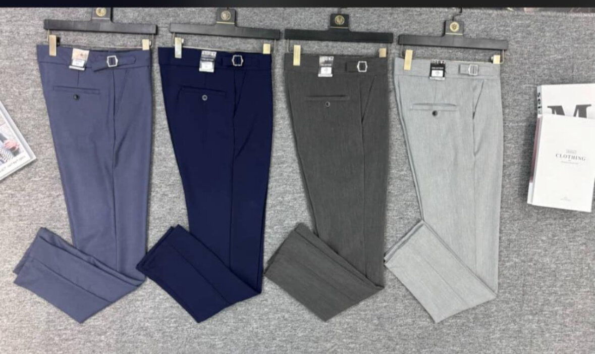 Pantalons Chics Hommes Multicolores