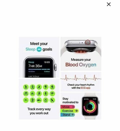 Montre connectée ECG multilingue
