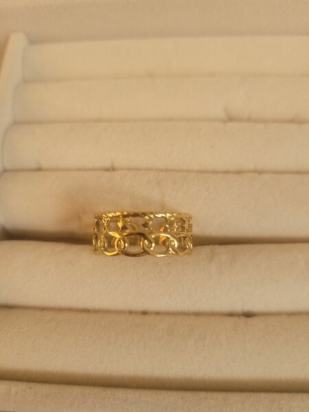 Bague en acier inoxydable