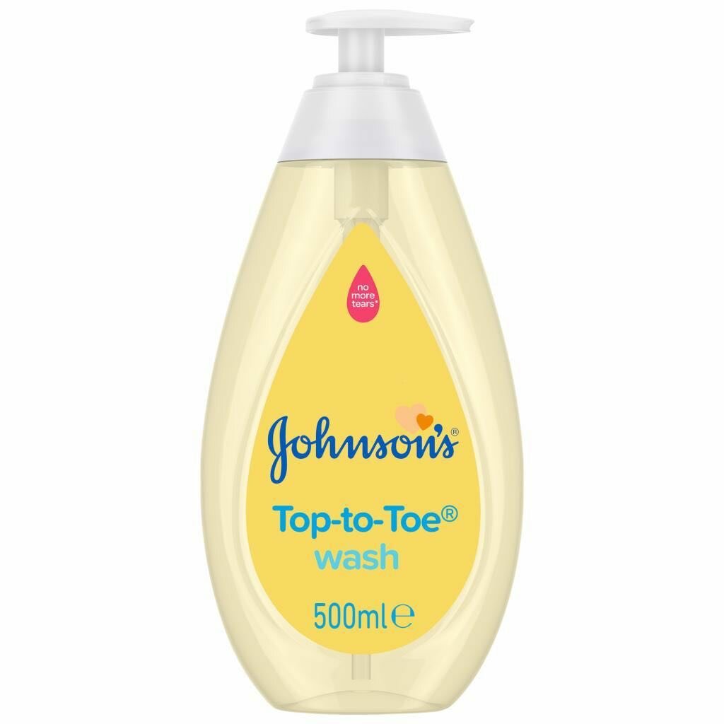 Johnsons top-to-toe wash 500g