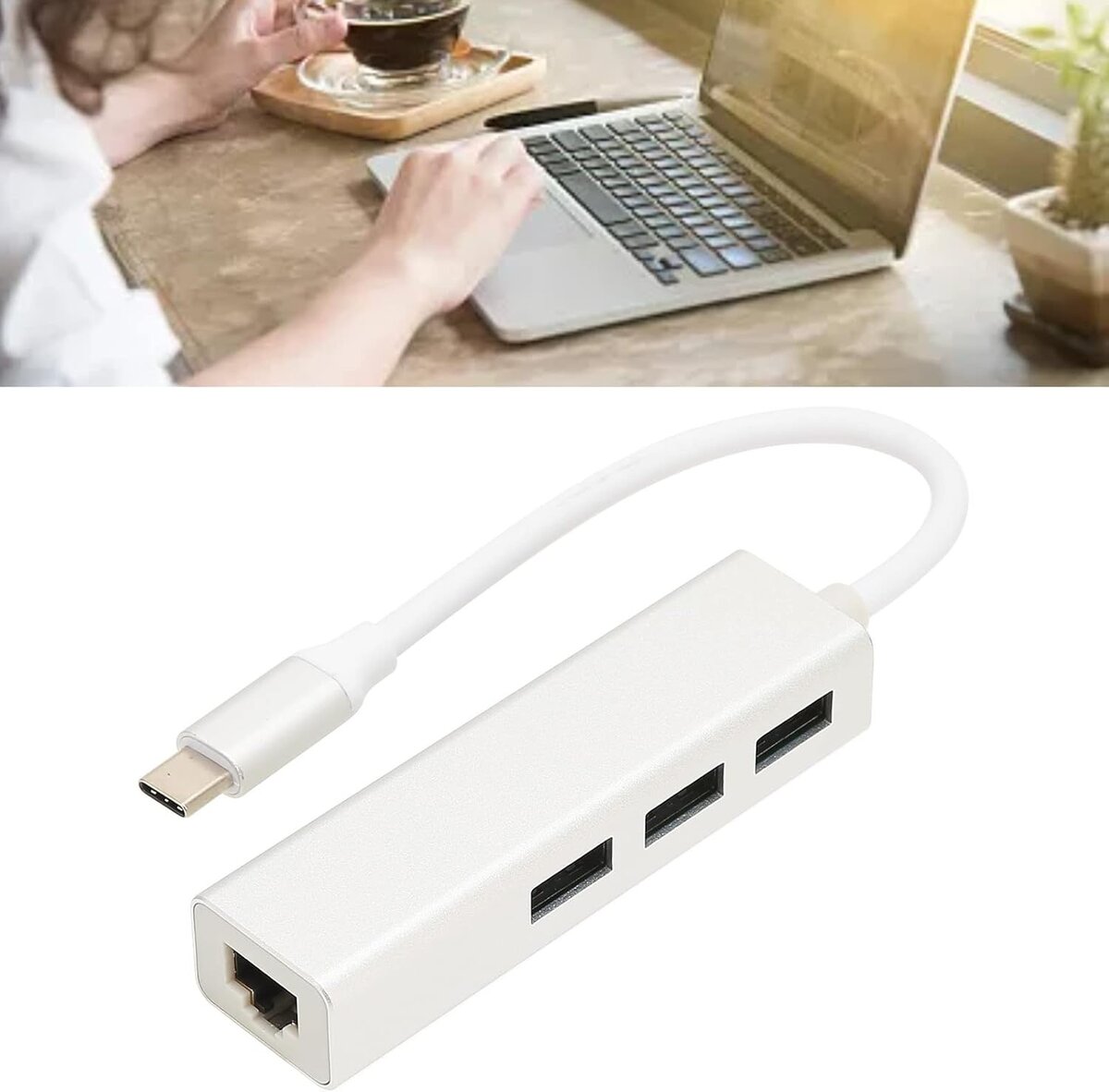 Lot de 2 Hubs USB 3 Ports