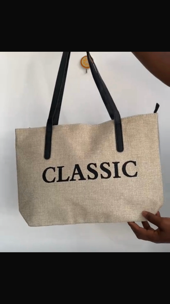 Sac fourre-tout "CLASSIC" élégant