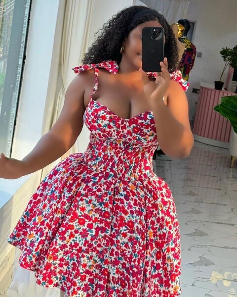 Robe fleurie