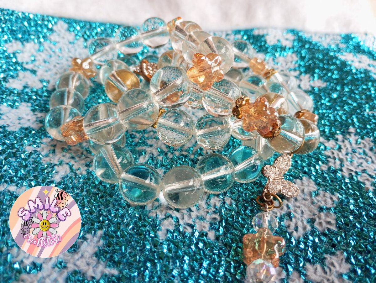 Xmas inspo stack bracelet