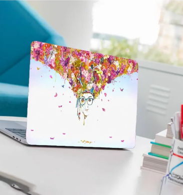 Anime Cute Girl Laptop Skin Vinyl Stickers Decal,12 13 14 15 15.6 inches Notebook Laptop Skin Sticker for all Laptops (RF SKIN)